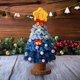 thumbnail image 5 of Adorno navideño artesanal | Miniadorno navideño pequeño y bonito | Decoración artesanal en miniatura ligera para árboles, coronas, repisas y envoltura de regalos | Un toque festivo de temporada, 5 of 5