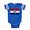 Royal Blue, variant on CafePress - Missouri State Flag - Cute Infant Baby Football Bodysuit