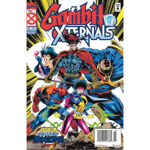 Gambit And the X-Ternals #1 (Newsstand) VF ; Marvel Comic Book