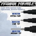 thumbnail image 3 of Under 10 Pen SilverArt Liquid Marker,DIY Reflective Paint Pen 5ML 3PCS, 3 of 8