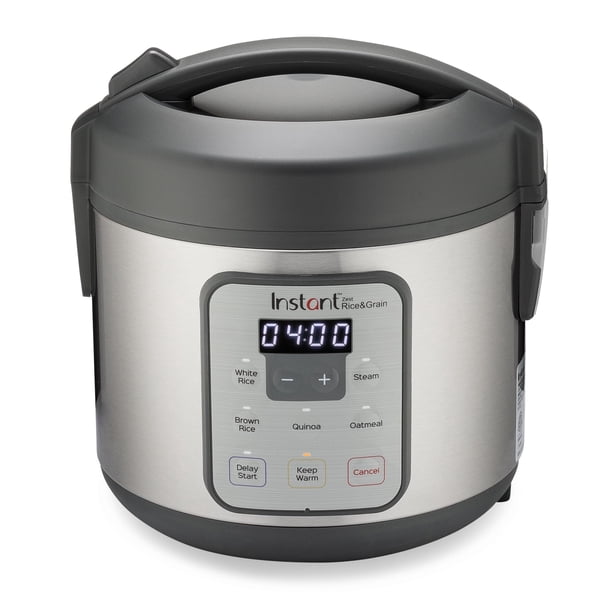 Instant Pot Zest Olla de arroz de 8 tazas con un toque, de los fabricantes de ollas instantáneas, vapor, cocina arroz, frijoles, quinua y avena, 8 tazas cocinadas/4 tazas sin cocinar, funcionalidad de