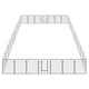 thumbnail image 1 of Yescom 32"x40" Metal Pet Playpen 32 Panel Extra Large Dog Exercise Fence Crate Yard Barrier Yescom Modern, 1 of 11