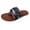 Brown-1, variant on JeashCHAT Womens Flip Flops Ladies Casual Comfortable Thong Flat Sandals with Arch Support Slip On Beach Sandal Summer Leopard Print Slippers Indoor Outdoor