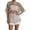 A-White1538, variant on Sequin Mesh Sheer Top For Women Oversized Loose Fit Lightweight Club Going Out Blouses