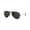 Polished Gunmetal Frame | G-15 Green Lens, variant on RB3025 AVIATOR CLASSIC Pilot Shape Sunglasses Polished Arista Gold Frame | G-15 Green Lens 58mm