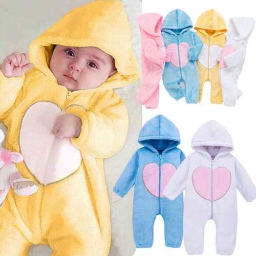 baby fleece babygrow