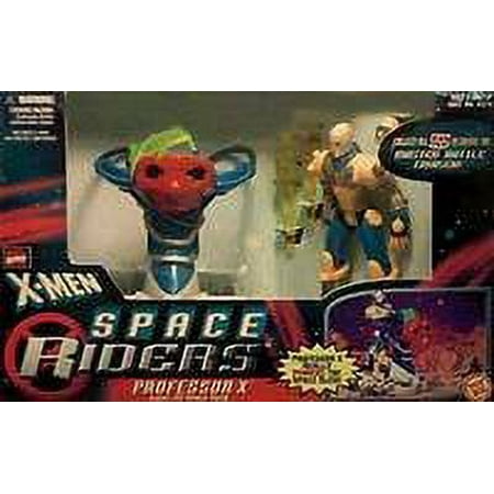 1997 X-Men Space Riders Professor X Action Figure & Light-Up Space Sled Toy Biz