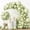 Dusty Green, variant on Tan Balloons 129pcs Different Sizes Pack of 18 12 10 5 Inch, Latex Boho Neutral Light Brown Coffee Balloon Garland Arch Kit for Wedding Baby Shower Jungle Safari Fall Birthday Bear Themed Party