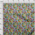 thumbnail image 3 of oneOone Polyester Spandex Light Blue Fabric Tropical Sewing Material Print Fabric By The Yard 56 Inch Wide, 3 of 5
