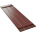 thumbnail image 6 of Ekena Millwork 17 1/8"W x 36"H True Fit PVC Three Board Spaced Board-n-Batten Shutters, Pepper Red (Per Pair - Hardware Not Included), 6 of 8