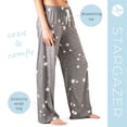 thumbnail image 3 of Hello Mello Stargazer Soft Pajama Lounge Pants Bottoms, Stargazer Large/X-Large (Women's), 3 of 9