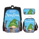thumbnail image 1 of Balery Merry Christmas Gnome Mochila escolar 3 en 1 para niños: mochila resistente con lonchera térmica y estuche para lápices. Mochila escolar para niños y niñas., 1 of 7