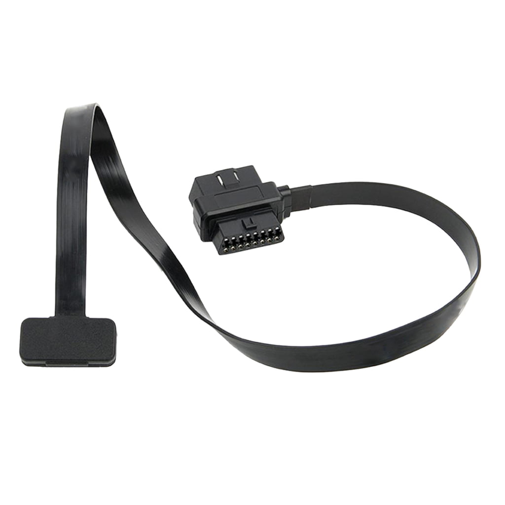 60cm/24inch OBD2 16 Pin Male to Female Car Diagnostic Extension Cable 