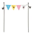 thumbnail image 4 of Shisuyan Mini Flag Holder Multi Color 1Set 4.32X3.73X0.39Inch Tinplate, 4 of 8