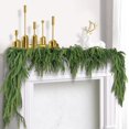 thumbnail image 1 of Garland Geegoods, pino de Norfolk, 270 cm, paquete de 2 unidades, diseño Real Touch, 1 of 8