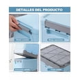 thumbnail image 3 of Caja Almacenamiento Xtellar azul Plegable 1pzs Organizador Hogar Con Tapa, 3 of 5
