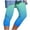 d Green, variant on Lindreshi Plus Size Capri Leggings Clearance Women's Summer High Waisted Solid Color Capris Matching Slim Fitting Yoga Gym Pants