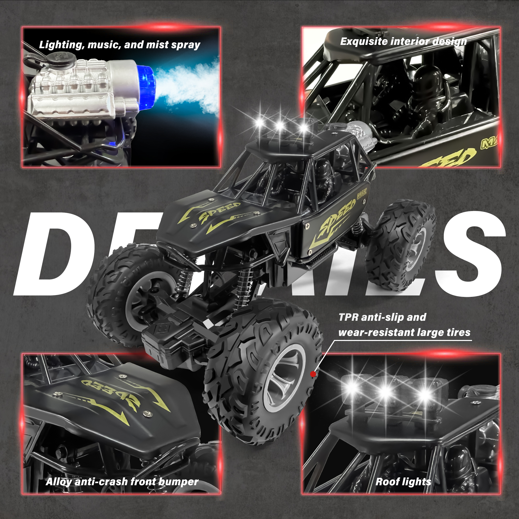 MAXKY 1:20 Four-Wheel Drive RC Off-Road Truck photo 6