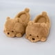 thumbnail image 3 of Pantuflas, pantuflas tipo trapeador, pantuflas con forma de osito de peluche, pantuflas de media mopa, algodón grueso, suavidad y comodidad, fáciles de limpiar, decoración para el hogar,, 3 of 7