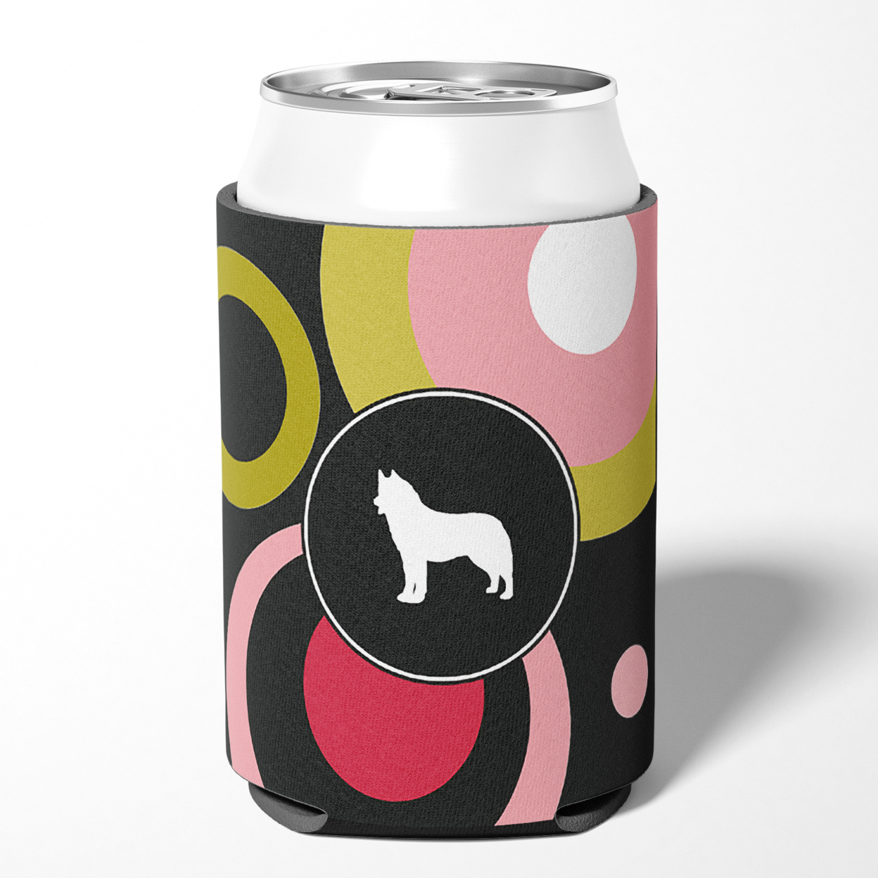 Siberian Husky Can or Bottle Beverage Insulator Hugger