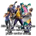 thumbnail image 4 of Jojo-figura de acción de Anime, caja ciega, JoJo's Bizarre Adventure, Jolyne, Cujoh, Kujo, Jotaro, regalo de cumpleaños, 10-30cm1032, 4 of 5