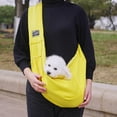 thumbnail image 7 of Tiberpet Pet Carrier/Dog Cat Sling/Dog Carriers for Small Dogs/Dog Cat Carrier/Dog Carrying Bag/Sling Bag Front Shoulder Pet Carrier for Small Dog,Cat Puppy 30.7*25.6*11.8in, 7 of 7