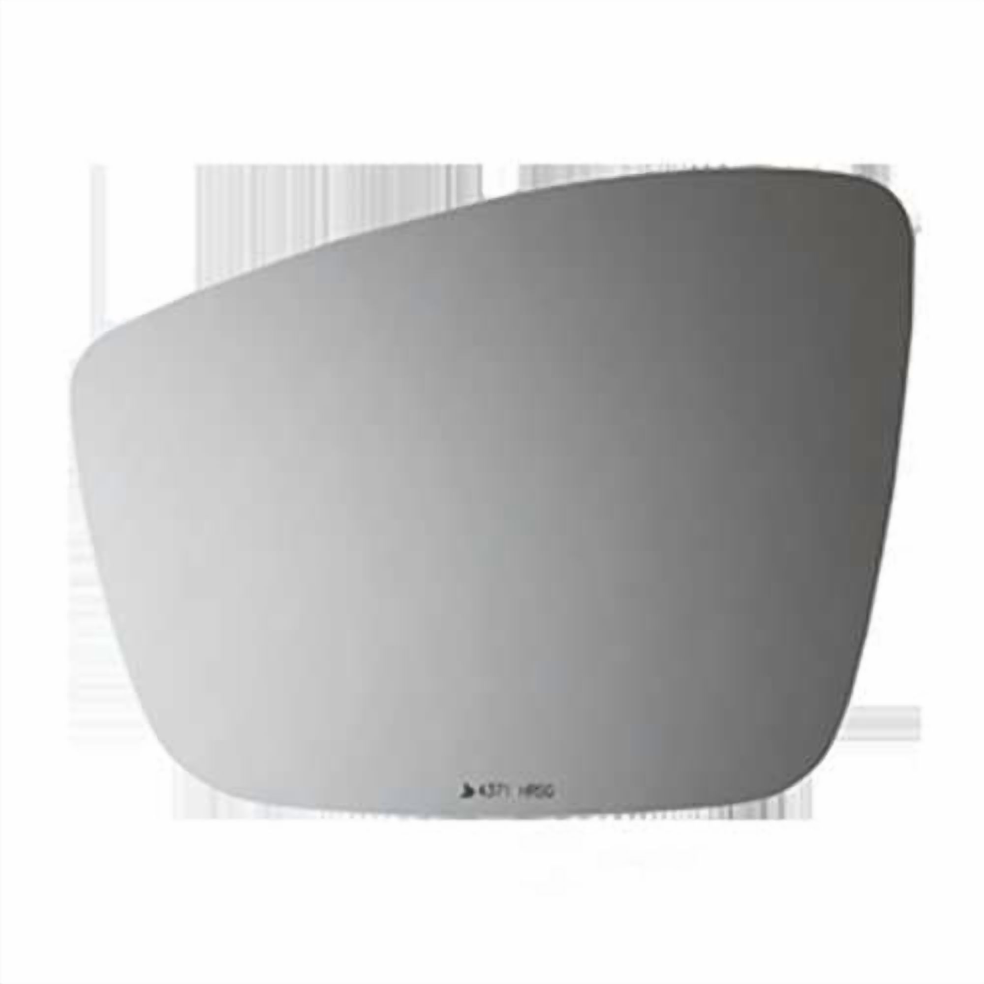 Burco Side View Mirror Replacement Glass with Motor Mount Plate - Clear Glass - 4371HRSG