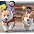thumbnail image 5 of Disfraz para mascotas Disfraz para perro estilo caballero vaquero Conjunto para mascotas Disfraz con correa para perro (M), 5 of 5