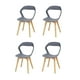 thumbnail image 1 of Set Sillas Mundo In Moura 4 Sillas para Comedor Sala Moderna Gris Mundo In Moura, 1 of 8
