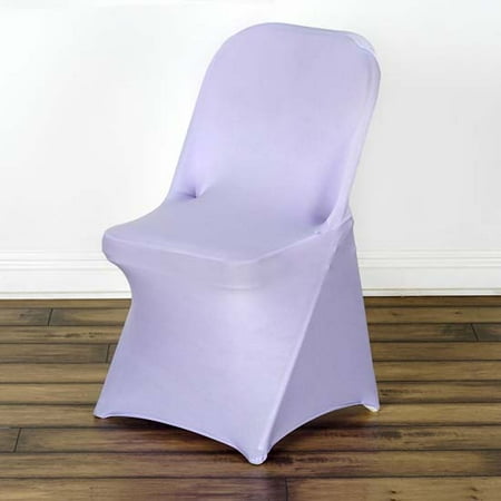 - Efavormart 10PCS Stretchy Spandex Fitted Folding Chair Cover Dinning Event Slipcover For Hotel Dining Wedding Party Catering
