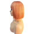 thumbnail image 4 of WIND FLYING 10 Inches Bob Wig with Bangs Pumpkin Head Beige Brown, 4 of 5