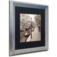 thumbnail image 2 of Trademark Fine Art "Venezia VII" Canvas Art by Alan Blaustein, Black Matte, Silver Frame, 2 of 4