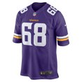 thumbnail image 2 of Men's Nike Henry Byrd  Purple Minnesota Vikings Team Game Jersey, 2 of 6