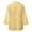 Yellow, variant on Women's Casual Cotton Linen Long Sleeve Blouse, Ruffle Hem Loose Fit Shirt, Fashion Elegant Top for Summer Daily Wear, Breathable and Soft Black L