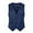 Royal Blue, variant on Simple Solid Color Men Suit Vest Slim Fit V-neck Sleeveless Single Breasted Leisure Party Bar Banquet Dress Waistcoat Workwear