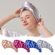 thumbnail image 1 of Toalla Turbante para El Cabello, Microfibra de Secado Rápido, Súper Absorbente para Cabello Rizado, Diseño Suave y Ligero, Cómoda para Cabello Largo y Grueso, Ideal para Mujeres, Disponible En Varios, 1 of 7