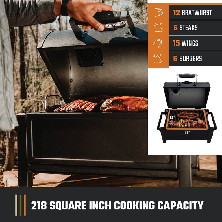 Oklahoma Joe's, Rambler Tabletop Charcoal Grill, 218 sq in
