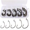 Gamakatsu Octopus Barbless Fishing Hook - High Carbon Steel, Black Finish