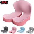 thumbnail image 1 of 2026New Memory Foam Car Seat Cushion – Ergonomic Lumbar Support Cushion for Back Pain Relief | Comfortable Car Booster Seat & Office Chair Cushion | Non-Slip, Machine-Washable Cover, 1 of 9