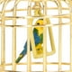 thumbnail image 3 of 1/12 Dollhouse Miniature Metal Birdcage Photography Props Decoration for 1/12 & 1/6 Dollhouse, Gold, 3 of 4