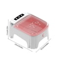 thumbnail image 5 of Clearance Automatic Cat Feeder, Smart Motion Sensor Auto Open Lid with Timer, Sealed Fresh Bowl with Ice Bag Slot for Dry and Wet Food, Easy Clean for Cats Small Dogs, 5 of 6