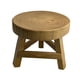 thumbnail image 3 of Taburete de madera para plantas, soporte para macetas, soporte rústico para macetas, estante para macetas marrón, 3 of 8