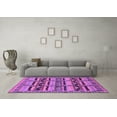 thumbnail image 3 of Ahgly Company Indoor Rectangle Oriental Purple Industrial Area Rugs, 5' x 7', 3 of 4