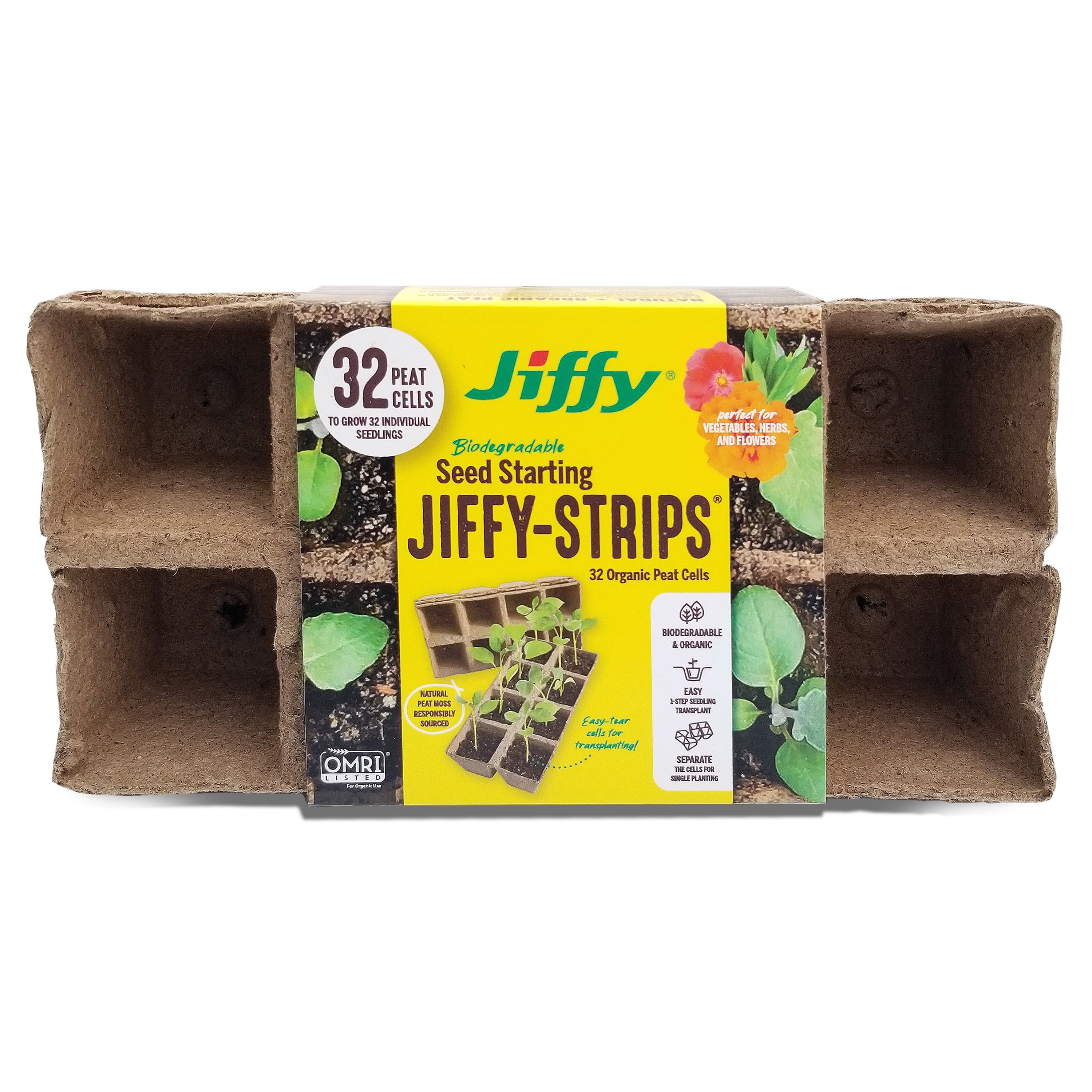 SEED STARTER POTS 3" ROUND JIFFY PEAT POTS 200 PACK 