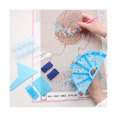 thumbnail image 3 of Kit de Gestion de Plateau d'Accessoires, Palette de 6 Compartiments de Kit de Rangement 5D (Bleu), 3 of 7