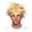 Gold, variant on Underwraps UDW-30423OS-C Spiky One Size Adult Costume Crunchyroll Anime Wig | White