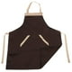 thumbnail image 1 of Delantal ajustable Camarero Chefs Hogar Cocina Cocina Artesanía Bar para Mujeres Mamá Borde beige café Zulema Delantales de camarero para hombre, 1 of 8