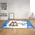 thumbnail image 2 of Happy Father's Day Best Shetland Sheepdog Cool Dad Ever Indoor Rug Sheltie Dog Lover Gifts Carpet Living Bed Room Sofa Home Decor - 12007, 2 of 5