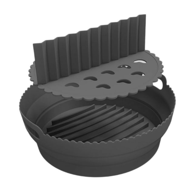 Bandeja plegable de silicona Strade Fareast Limited para freidora de aire con divisor