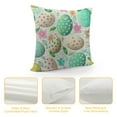 thumbnail image 4 of Easter Pillow Covers Set of , Easter Colorful Egg Throw Pillows Outdoor Spring Farmhouse Pillow Case Easter Decorations for Home Couch Sofa, 4 of 5